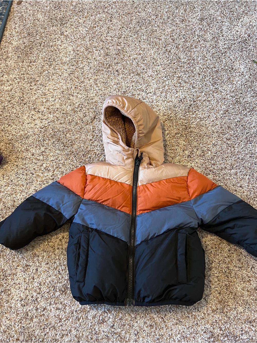 Swiss Tech Baby Boy Winter Puffer Jacket Coat MultiColor Size 18m